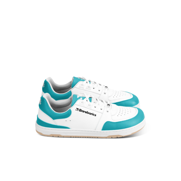 Barefoot kedai Barebarics Wave - balta/turkio