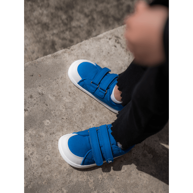 Vaikiški barefoot kedai Be Lenka Canvi Kids - mėlyna