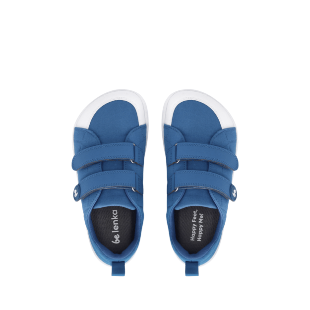 Vaikiški barefoot kedai Be Lenka Canvi Kids - mėlyna
