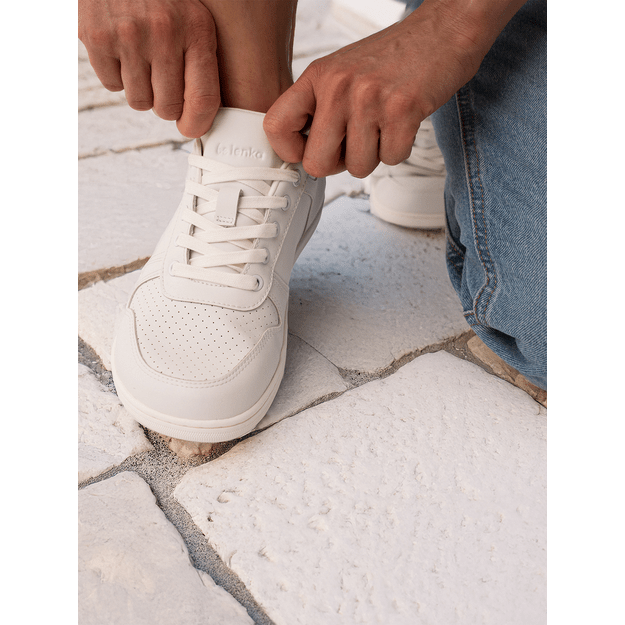 Barefoot kedai Be Lenka Echo - visiškai balti 38, 98 dydžiai. Sandėlio IŠPARDAVIMAS