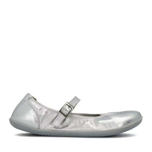 D&aacute;msk&eacute; Barefoot Baler&iacute;ny GROUNDIES&reg; Amber 2.0 Stř&iacute;brn&eacute;