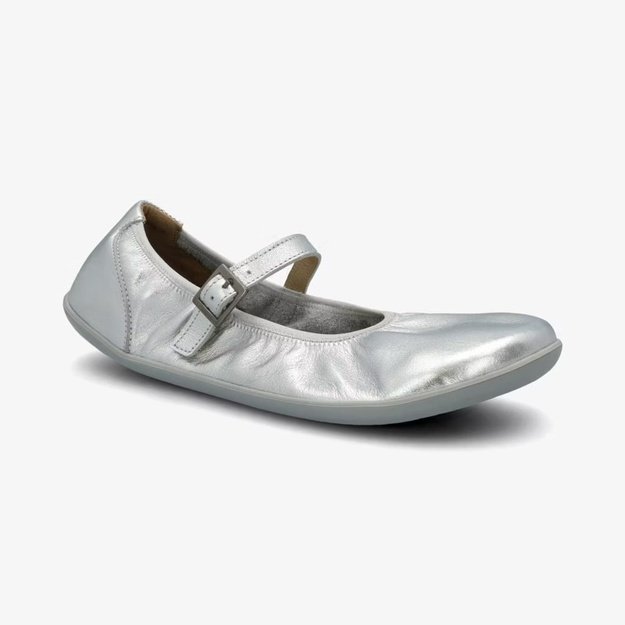 D&aacute;msk&eacute; Barefoot Baler&iacute;ny GROUNDIES&reg; Amber 2.0 Stř&iacute;brn&eacute;