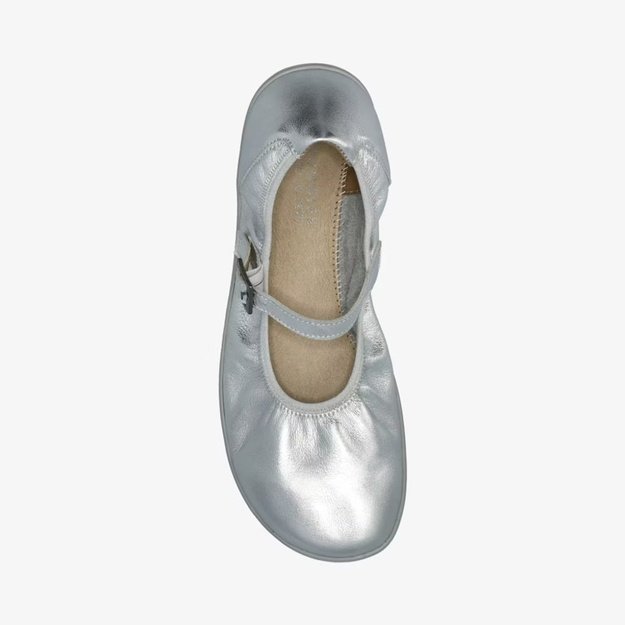 D&aacute;msk&eacute; Barefoot Baler&iacute;ny GROUNDIES&reg; Amber 2.0 Stř&iacute;brn&eacute;