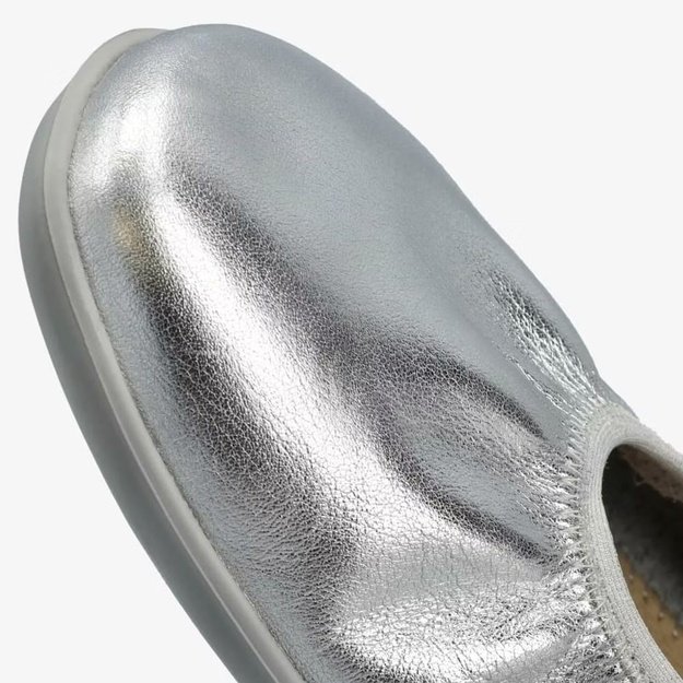 D&aacute;msk&eacute; Barefoot Baler&iacute;ny GROUNDIES&reg; Amber 2.0 Stř&iacute;brn&eacute;