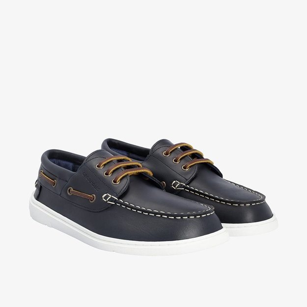 Barefoot Polobotky GROUNDIES&reg; Tide Modro B&iacute;l&eacute;