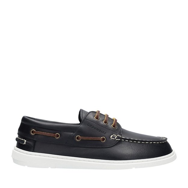 Barefoot Polobotky GROUNDIES&reg; Tide Modro B&iacute;l&eacute;