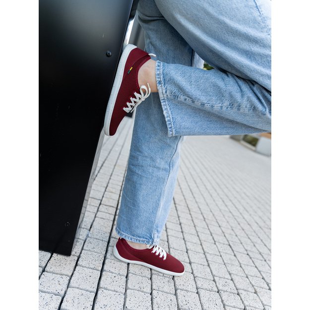 Barefoot Sneakers Be Lenka Dash - Wine Red
