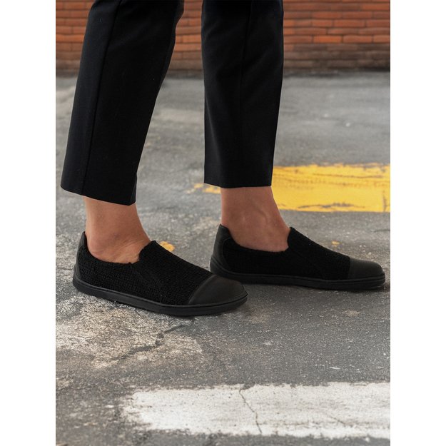 Barefoot Slip-on shoes Be Lenka Breeze - All Black