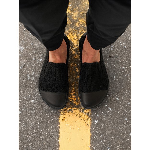 Barefoot Slip-on shoes Be Lenka Breeze - All Black
