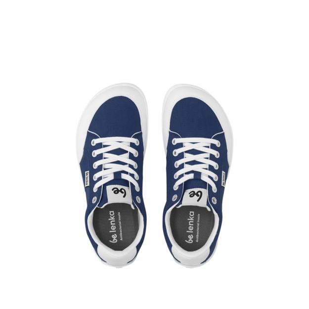 Barefoot Sneakers Be Lenka Rebound - Dark Blue & White 1