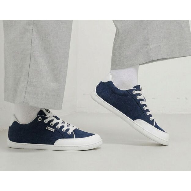 Barefoot Sneakers Be Lenka Rebound - Dark Blue & White
