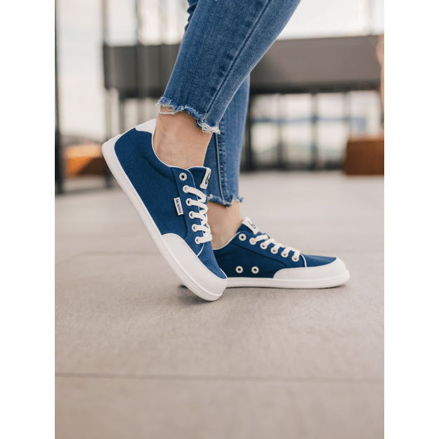 Barefoot Sneakers Be Lenka Rebound - Dark Blue & White 10