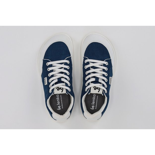 Barefoot Sneakers Be Lenka Rebound - Dark Blue & White