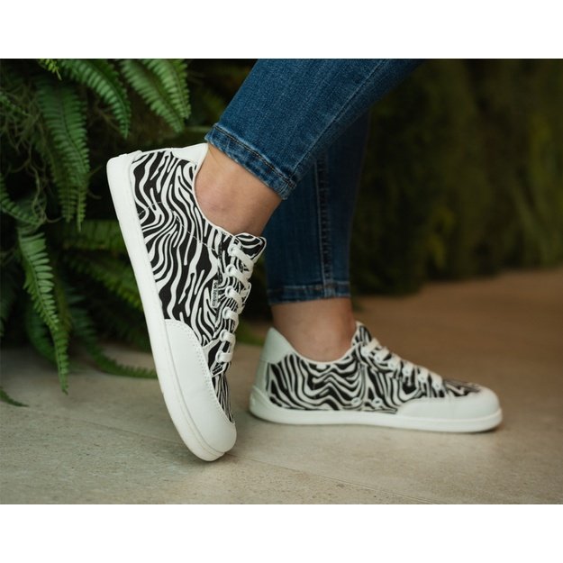 Barefoot Sneakers Be Lenka Rebound - Zebra