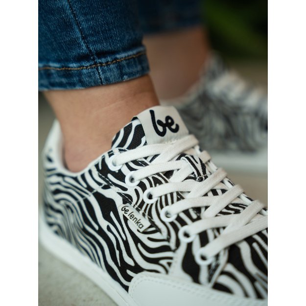 Barefoot Sneakers Be Lenka Rebound - Zebra