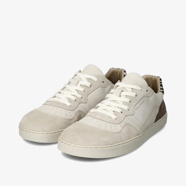 GROUNDIES® moteriški barefoot kedai Nova GS1 Beige/zebra 3