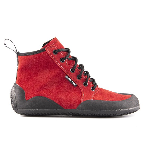 SALTIC barefoot batai  Outdoor  High raudona