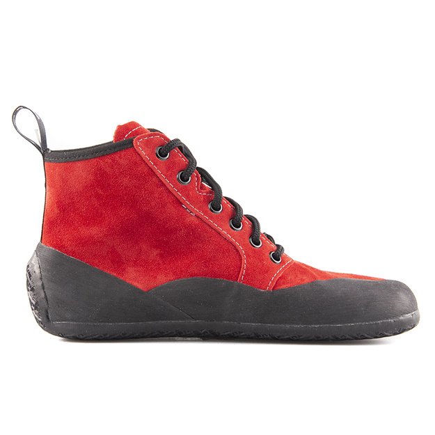 SALTIC barefoot batai  Outdoor  High raudona