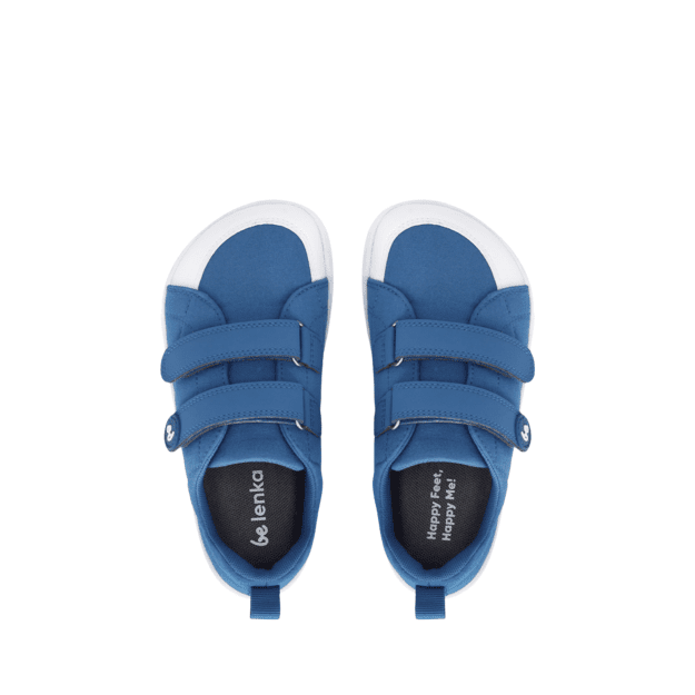 Kids barefoot sneakers Be Lenka Canvi Preschool - Blue