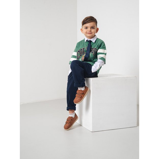 Kids barefoot sneakers Be Lenka Energise Kids - Brown