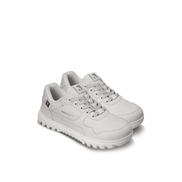 Barefoot Sneakers Barebarics Zing Frost - Light Grey & White