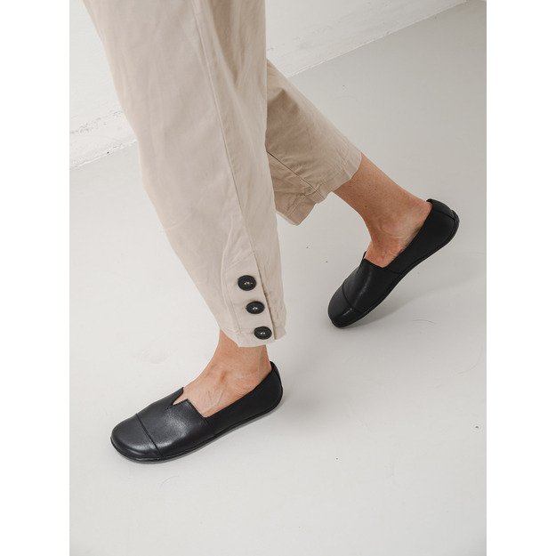Barefoot Moccasins Be Lenka Rosaluna - All Black