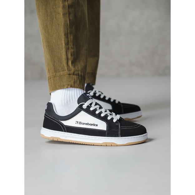 Barefoot Shoes Barebarics Legend - Black & White