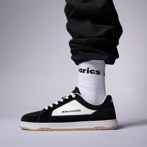 Barefoot Shoes Barebarics Legend - Black & White