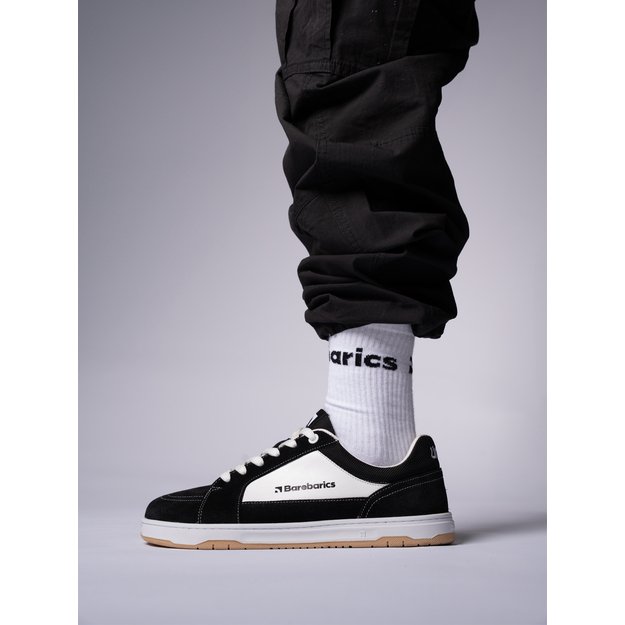 Barefoot Shoes Barebarics Legend - Black & White