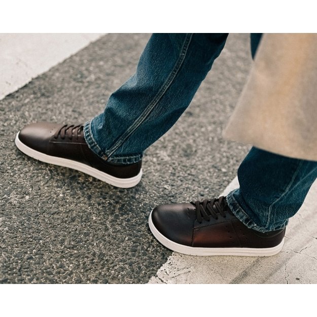 Barefoot Sneakers Barebarics Enigma - Dark Brown