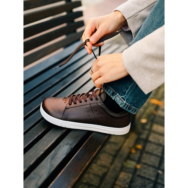 Barefoot Sneakers Barebarics Enigma - Dark Brown