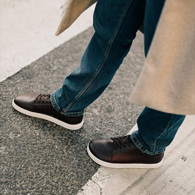 Barefoot Sneakers Barebarics Enigma - Dark Brown