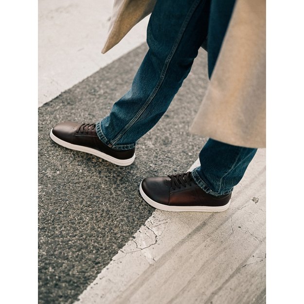 Barefoot Sneakers Barebarics Enigma - Dark Brown