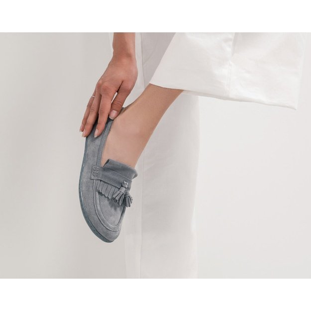 Barefoot Moccasins Be Lenka Fiorela - Grey