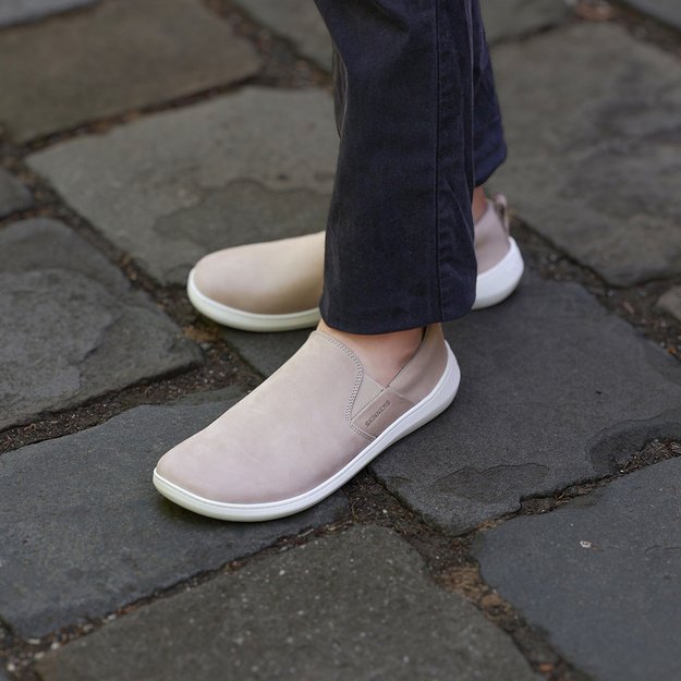 Skinners barefoot mokasinai Lounger Beige
