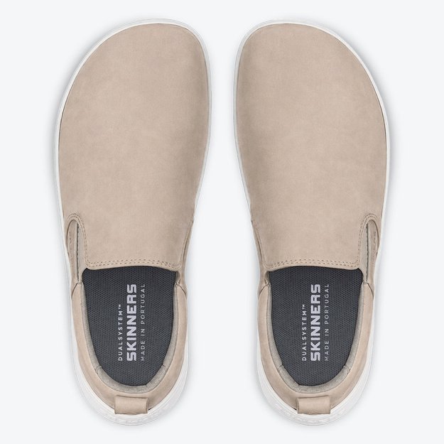Skinners barefoot mokasinai Lounger Beige