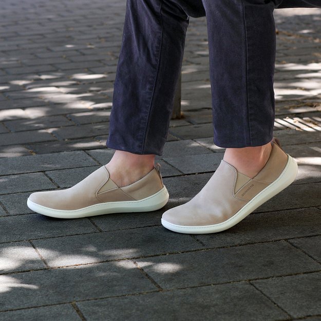 Skinners barefoot mokasinai Lounger Beige