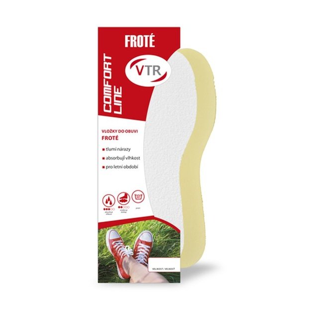 Barefoot VTR minkšti frotė vidpadžiai 