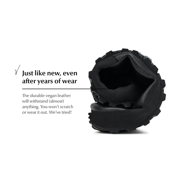 Ahinsa barefoot winter ultra comfort Shuma winter black
