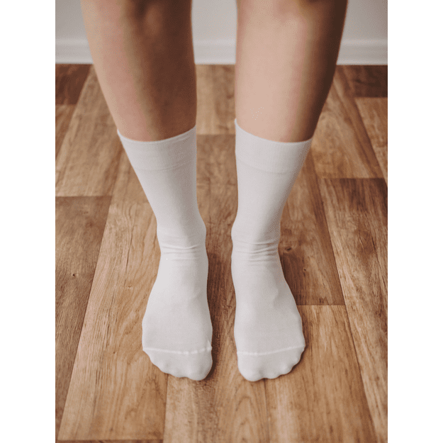 Barefoot Socks - Crew - Essentials - White - 3 pack