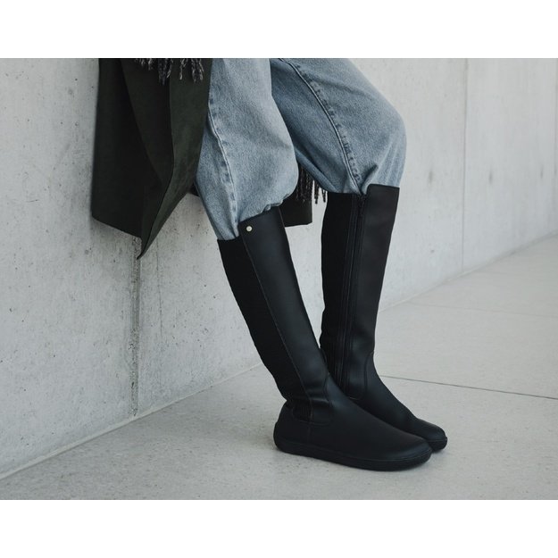Barefoot Knee-high Boots Be Lenka Symphony - Black