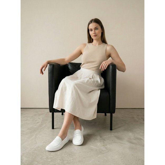Barefoot Moccasins Be Lenka Buena - All White