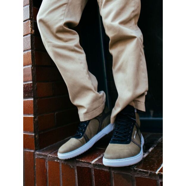 Barefoot Sneakers Barebarics - Hifly - Dark Green & Grey