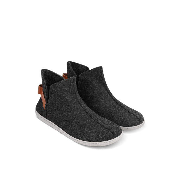 Barefoot slippers Be Lenka Chillax - Ankle-cut - Black