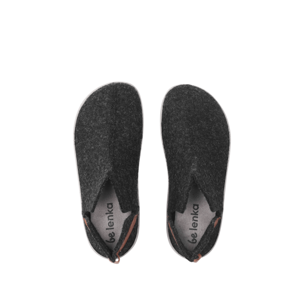 Barefoot slippers Be Lenka Chillax - Ankle-cut - Black