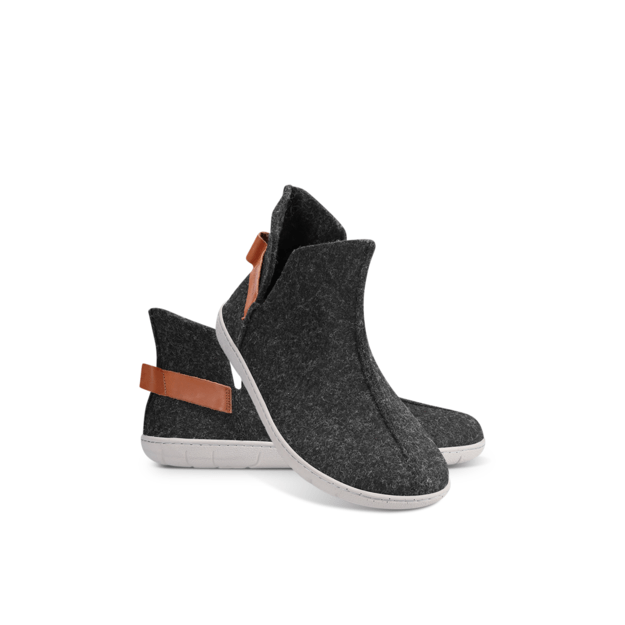 Barefoot slippers Be Lenka Chillax - Ankle-cut - Black