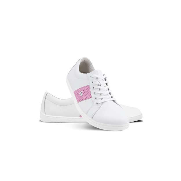 Barefoot Sneakers Be Lenka Elite - White & Pink