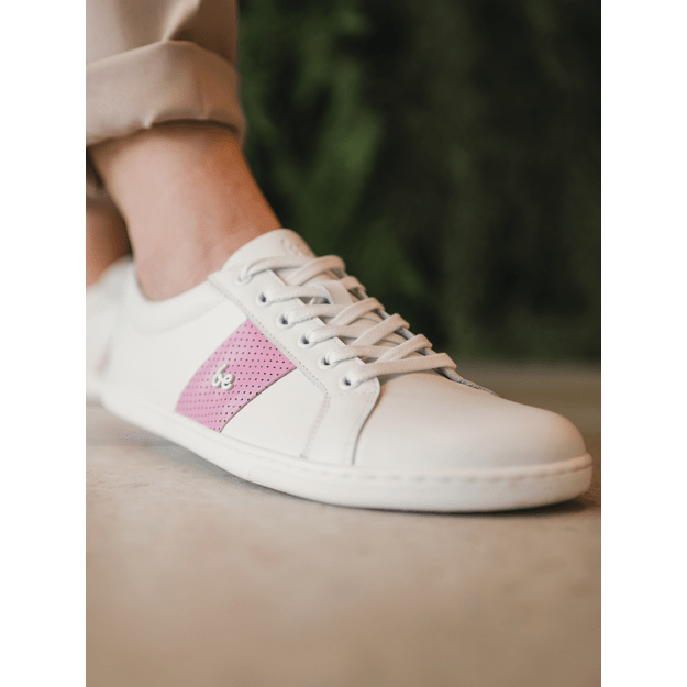 Barefoot Sneakers Be Lenka Elite - White & Pink