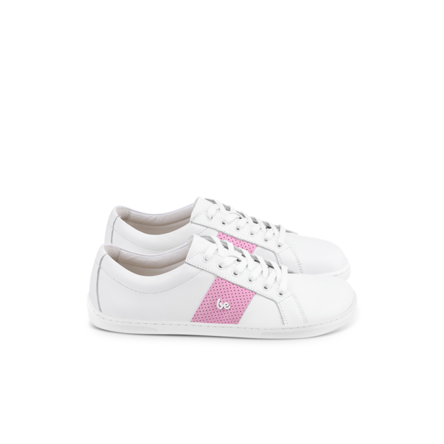 Barefoot Sneakers Be Lenka Elite - White & Pink