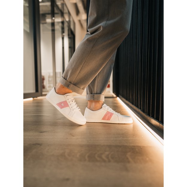Barefoot Sneakers Be Lenka Elite - White & Pink